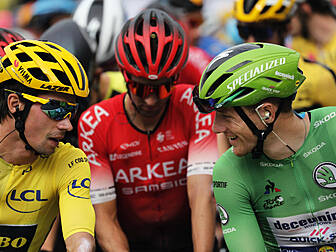 Bennett comfortable in green a...